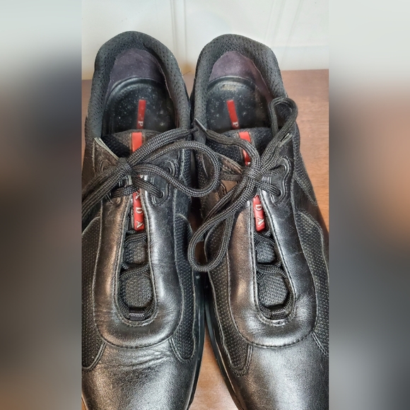 Prada Sneakers, Black, Size 11 - Picture 16 of 16